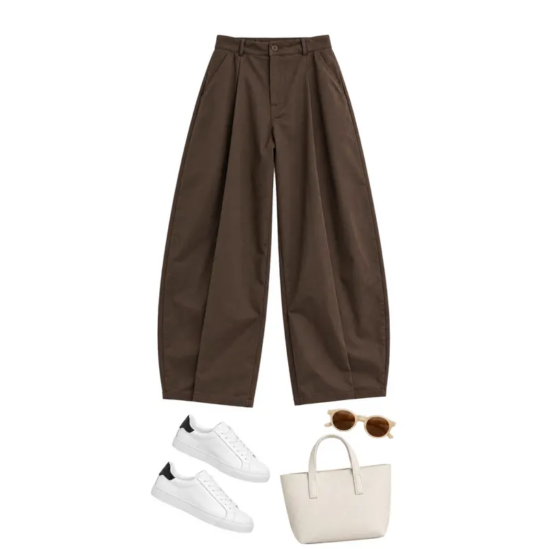 Pantalon Cassy — Marron
