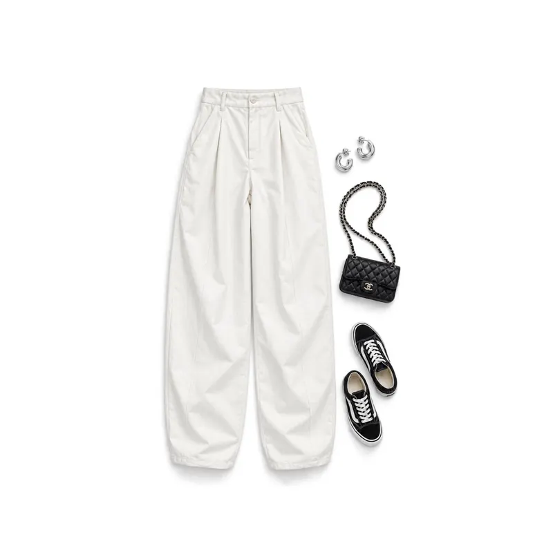 Pantalon Cassy — Blanc