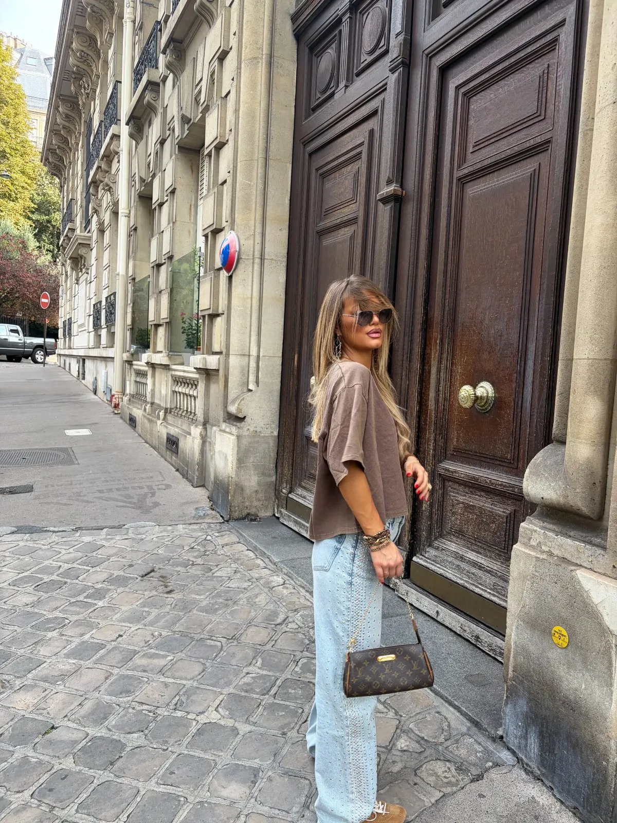 T-shirt Victoria — Taupe — vue 3