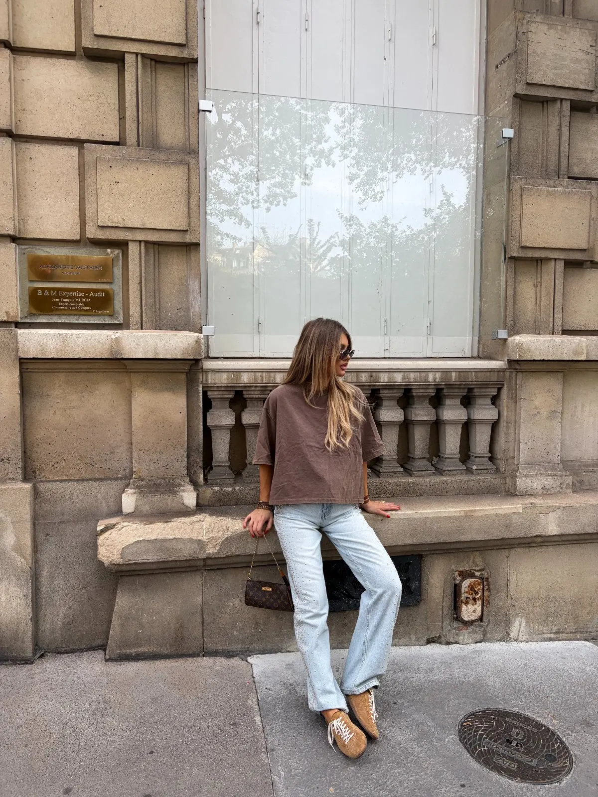 T-shirt Victoria — Taupe — vue 4