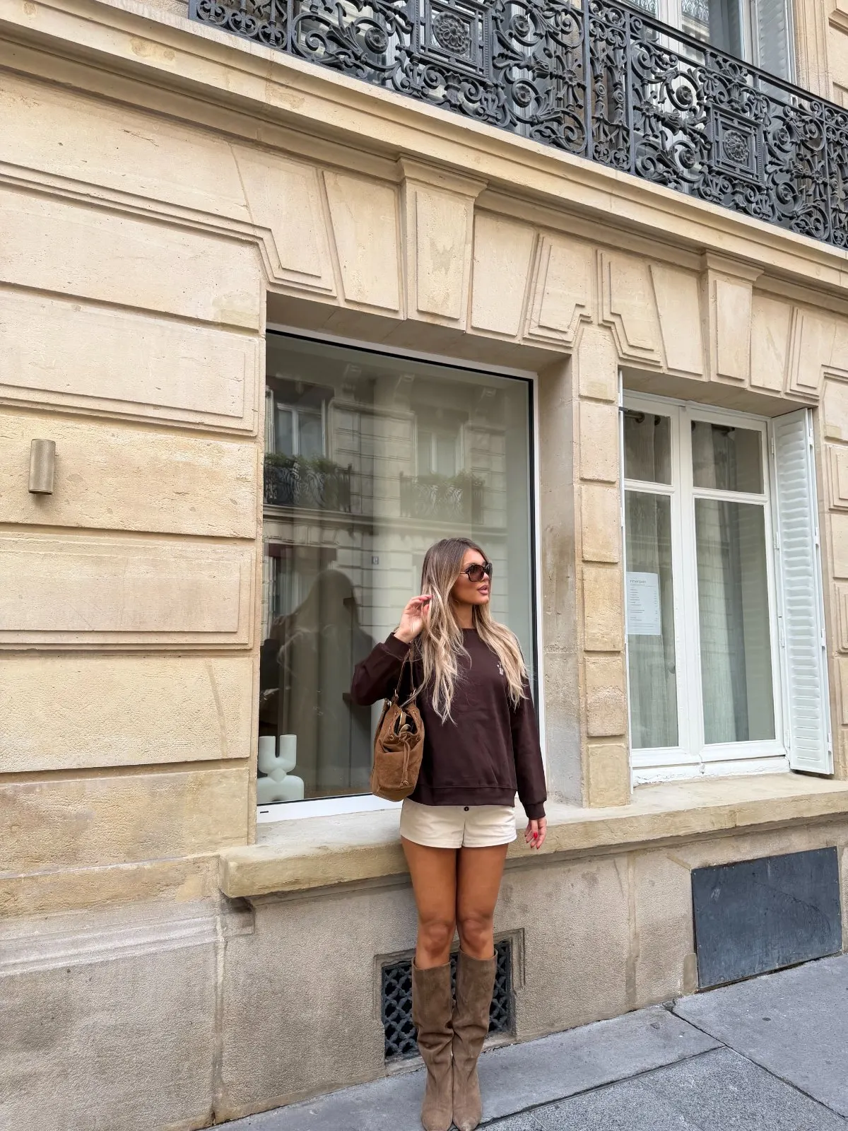 Sweat Raph — Marron — vue 7