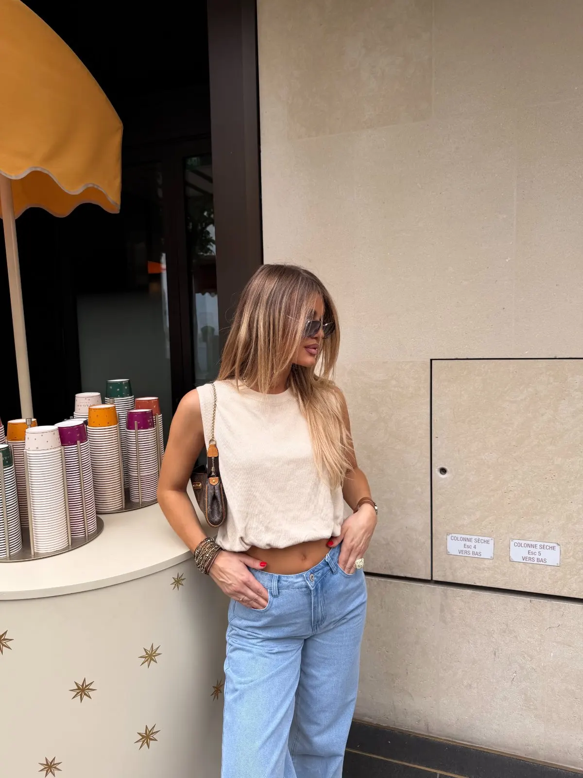 Top Cassandra — Beige — vue 4