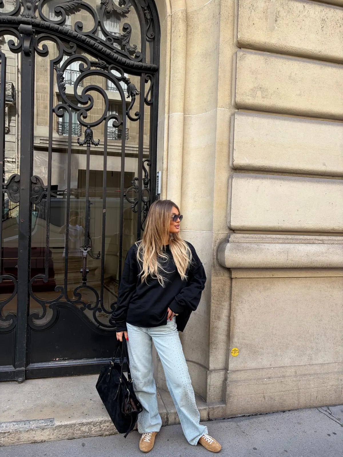Sweat Constance — Noir — vue 6