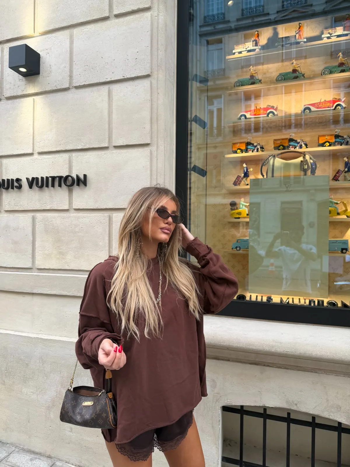 Sweat Constance — Marron — vue 5
