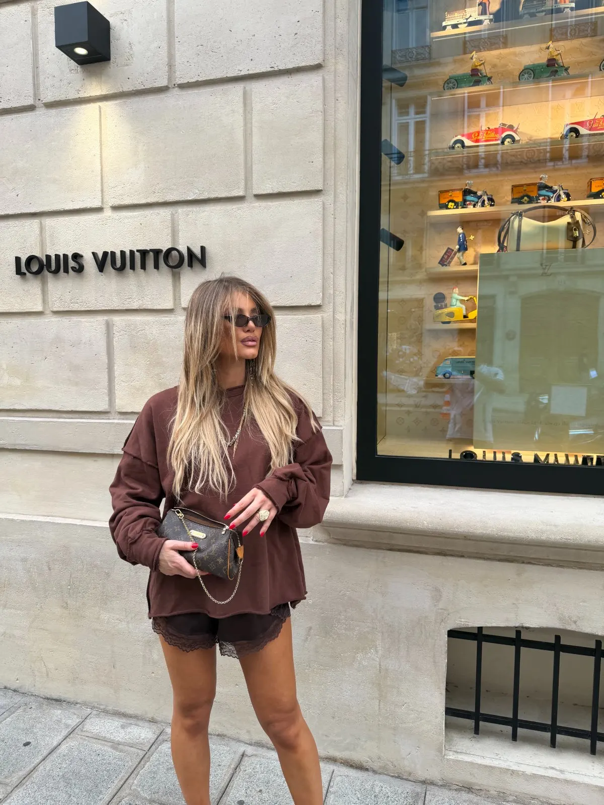 Sweat Constance — Marron — vue 6