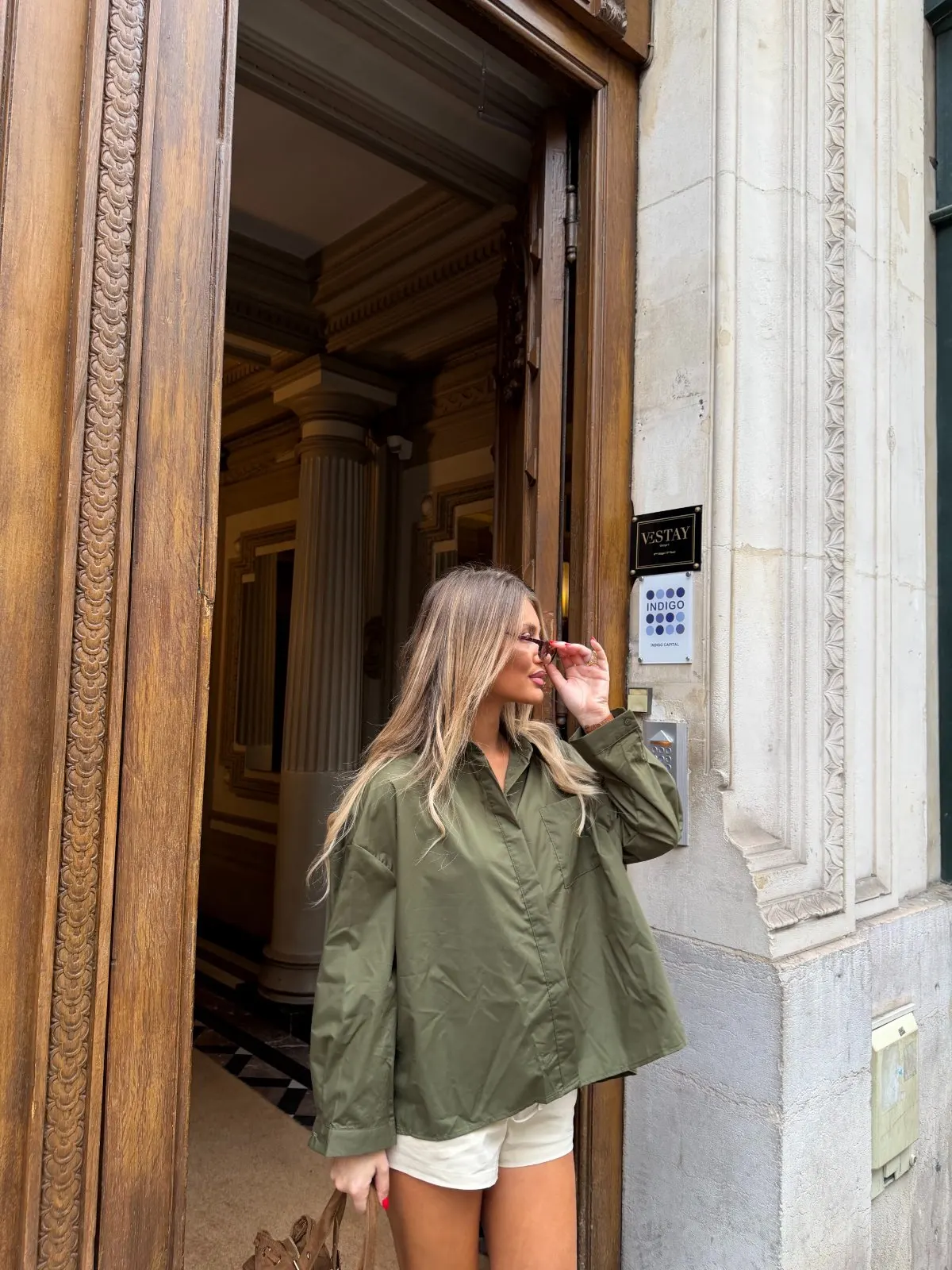 Chemise Elise — Kaki — vue 2