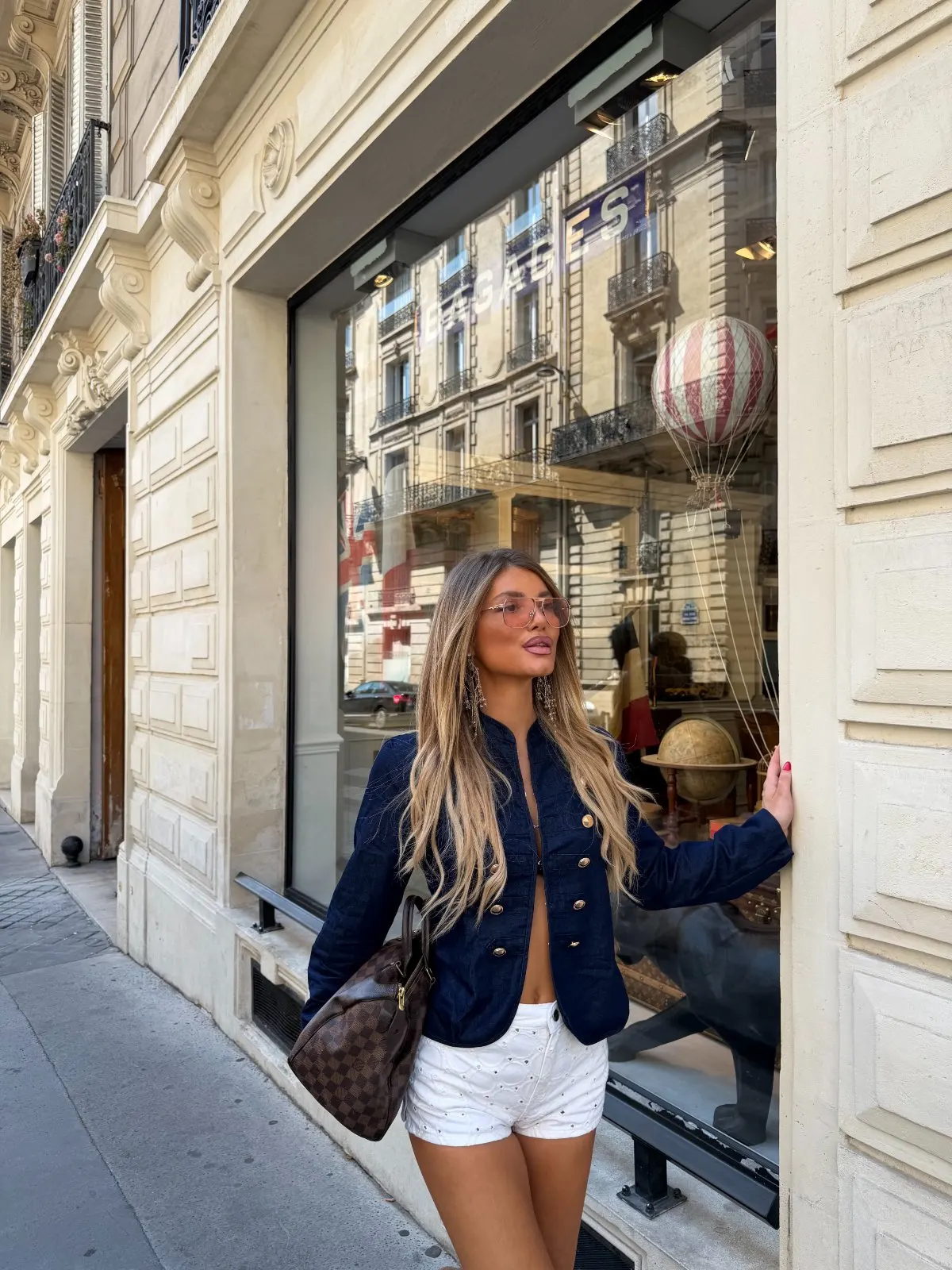 Veste Zanaya — Bleu — vue 8