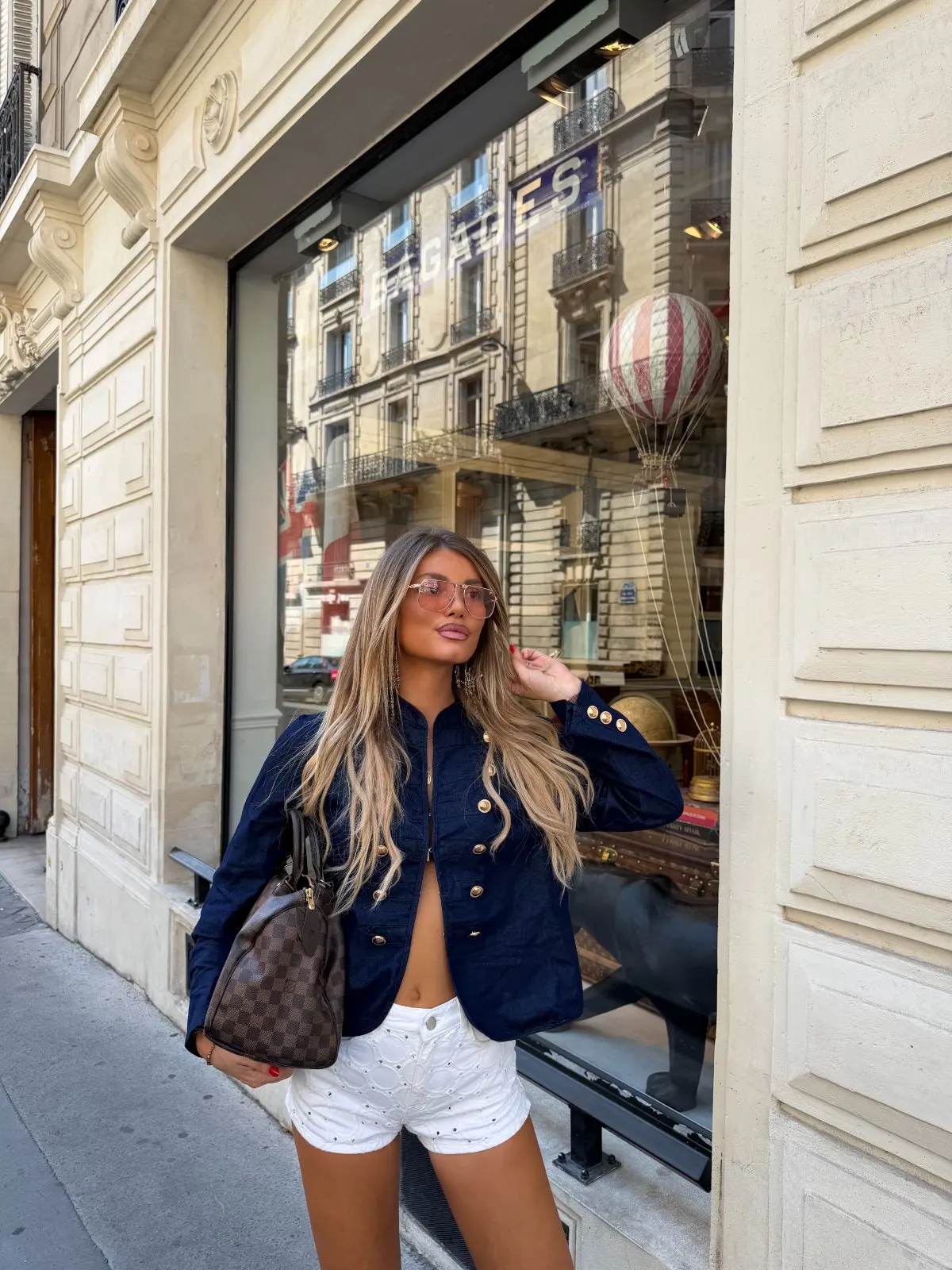 Veste Zanaya — Bleu — vue 11