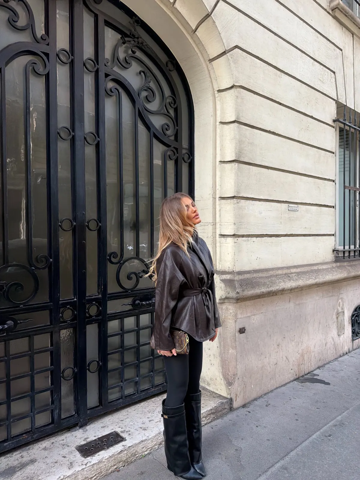 Veste Léane — Marron — vue 2