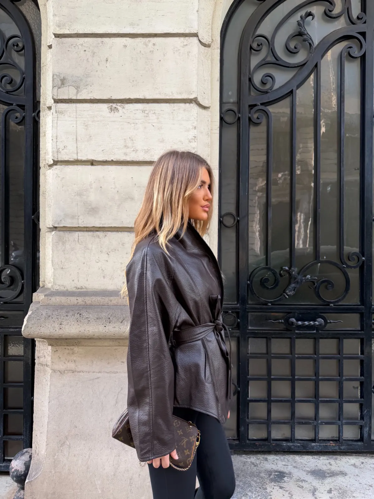 Veste Léane — Marron — vue 4