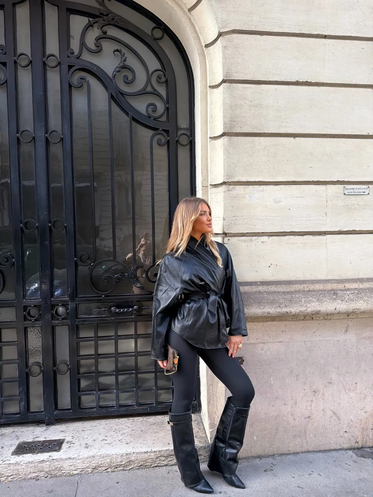 Veste Léane — Noir — vue 3
