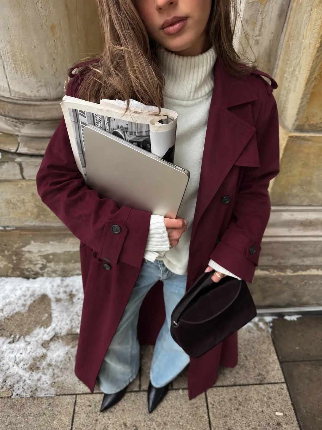 Trench Yasmine — Bordeau