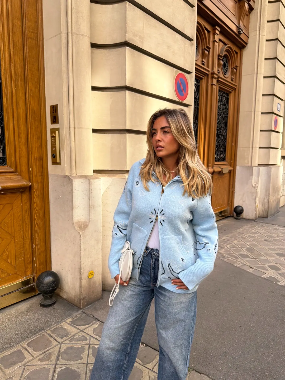 Gilet Deva — Bleu ciel