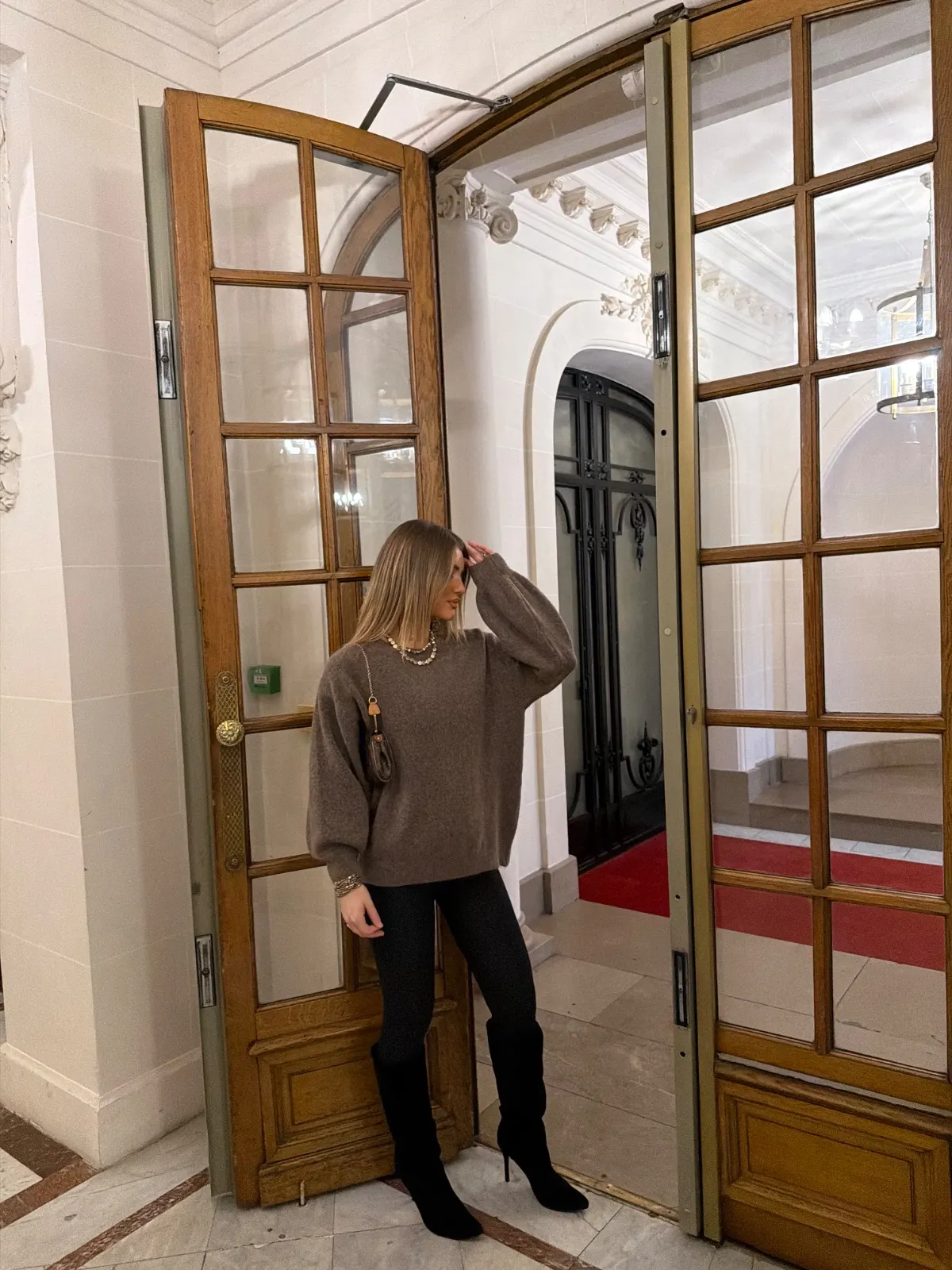 Pull Ninon — Marron — vue 3