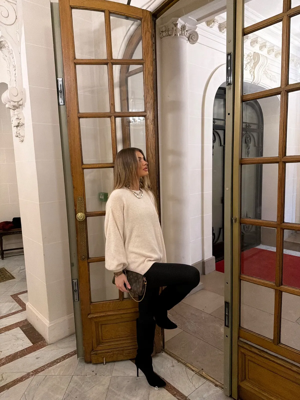 Pull Ninon — Beige — vue 5