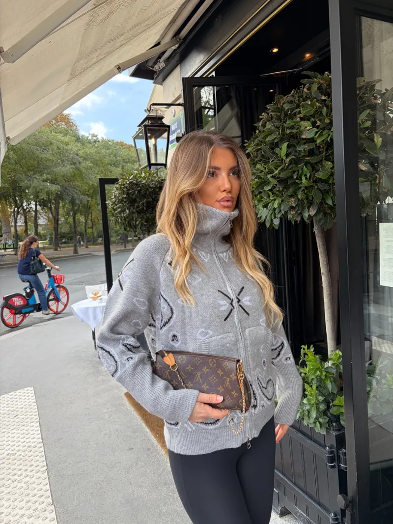 Gilet Deva — Gris