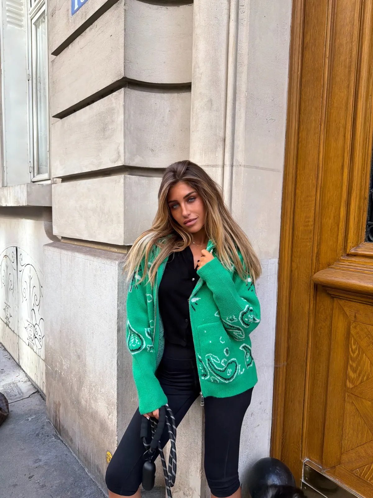 Gilet Deva — Vert — vue 2