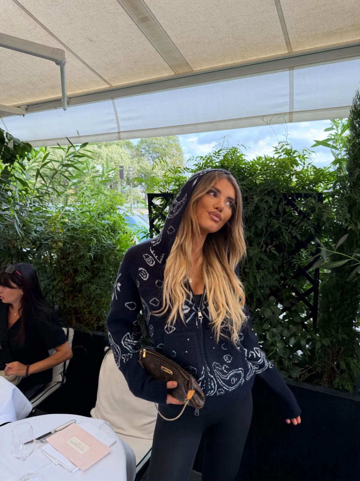 Deva Capuche — Bleu marine