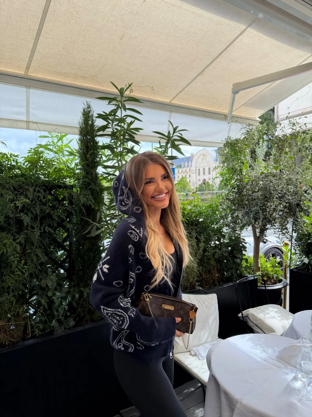 Deva Capuche — Bleu marine — vue 2