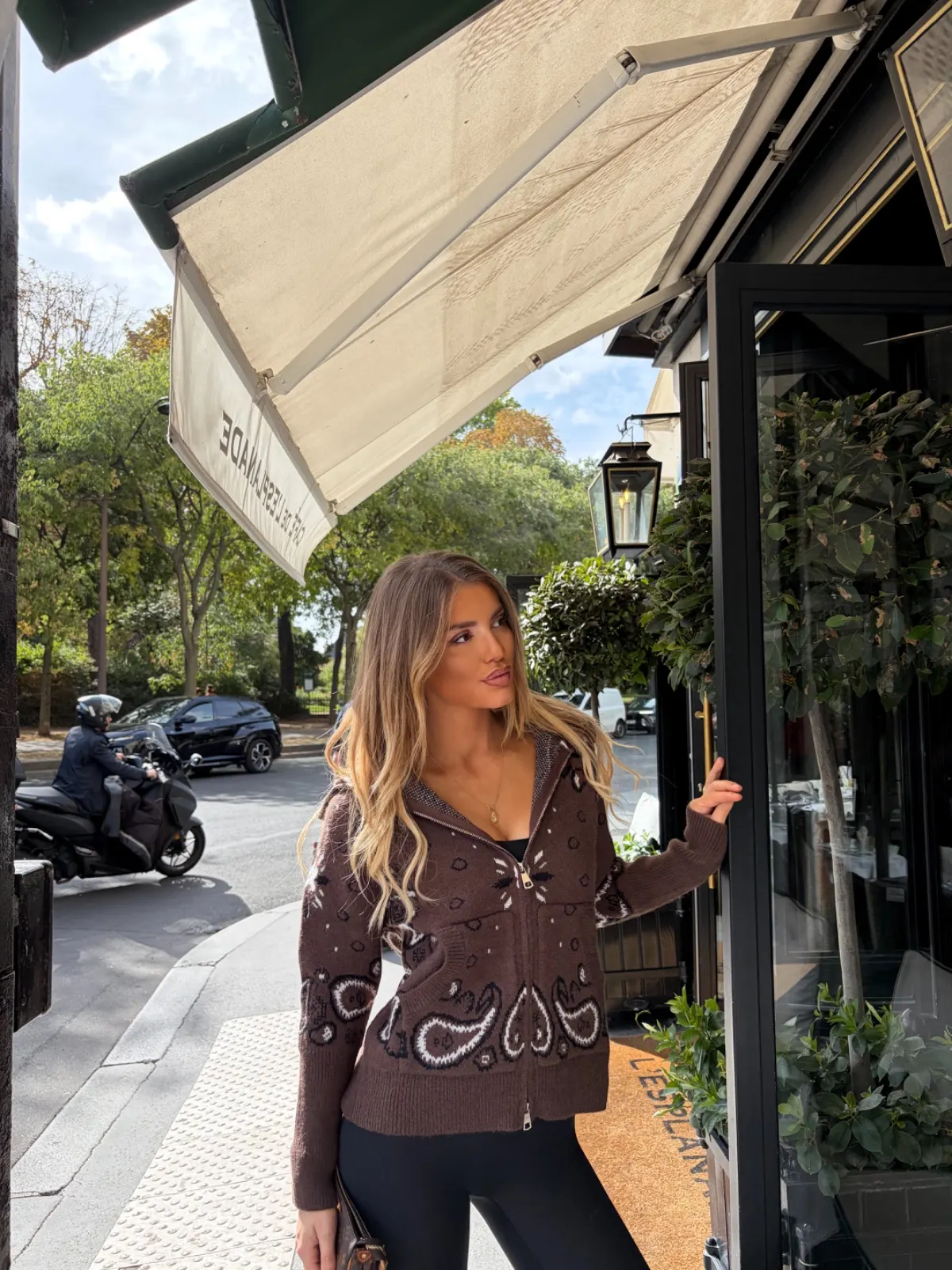 Gilet Deva — Marron — vue 4