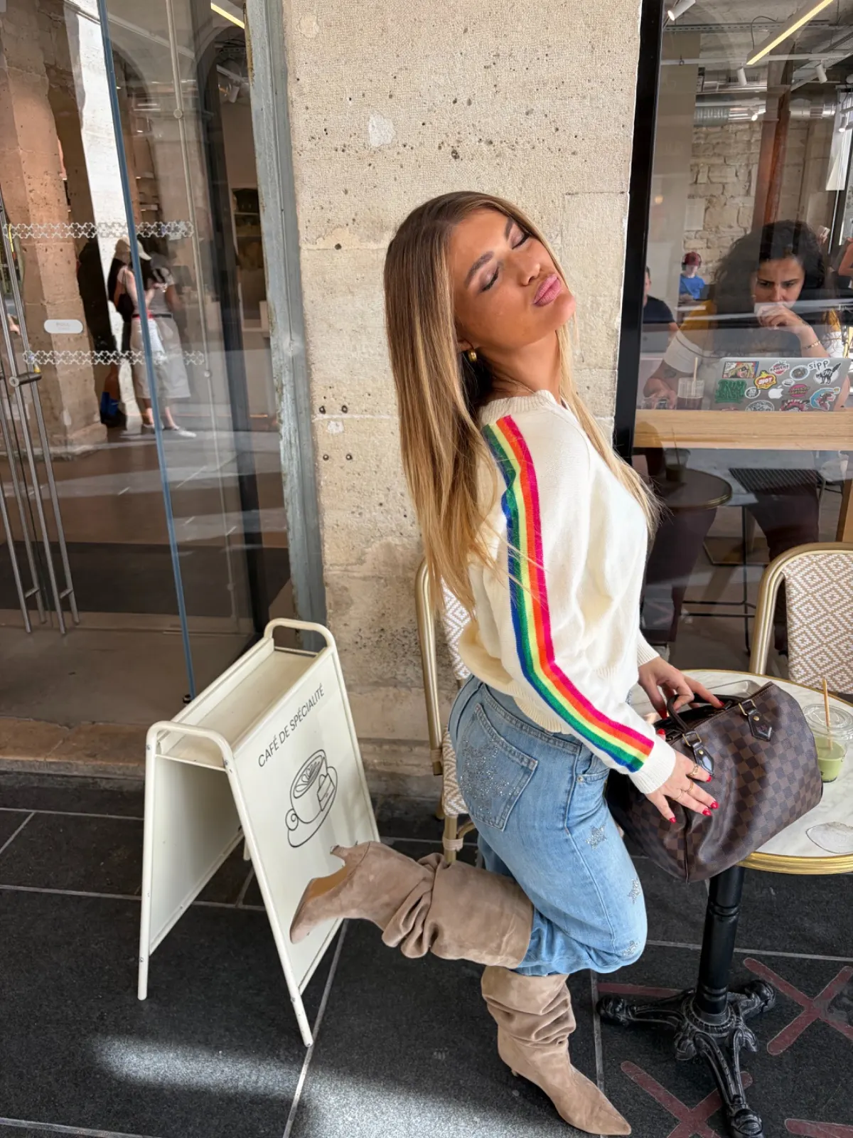 Pull Futur — Blanc — vue 2