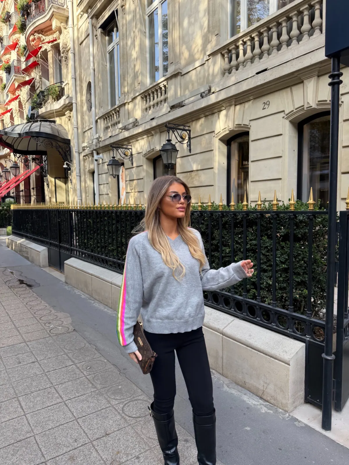 Pull Futur — Gris — vue 4