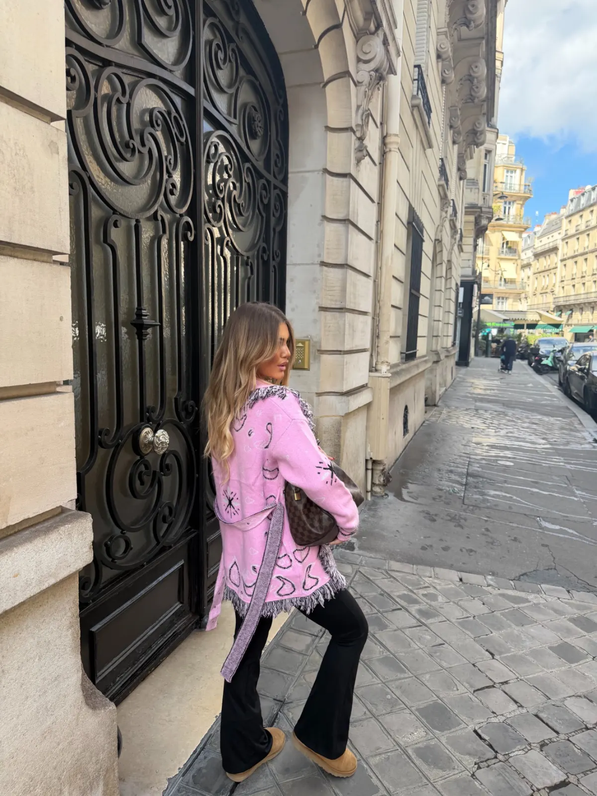 Kimono Eva — Rose — vue 7