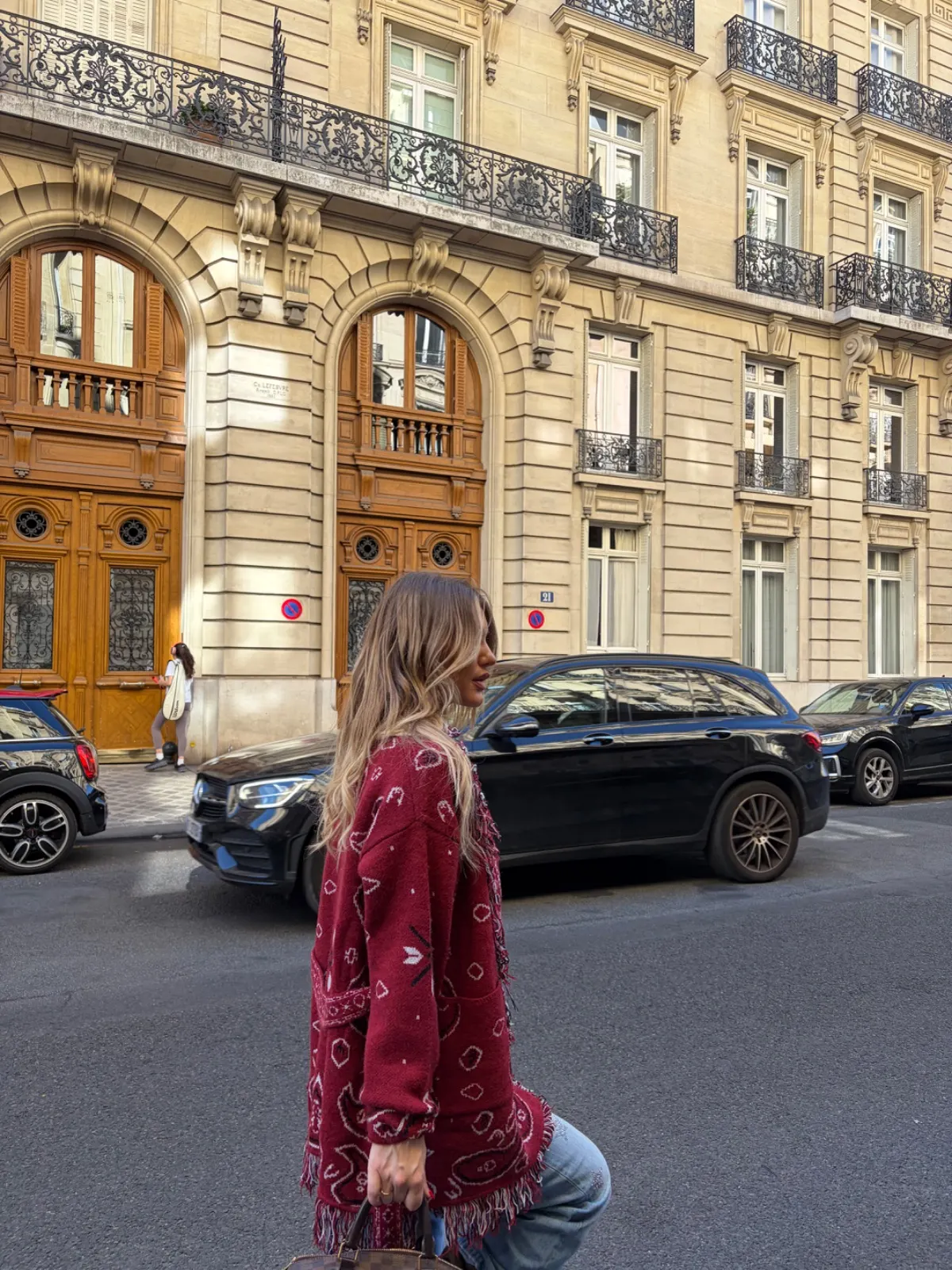 Kimono Eva — Bordeaux — vue 4