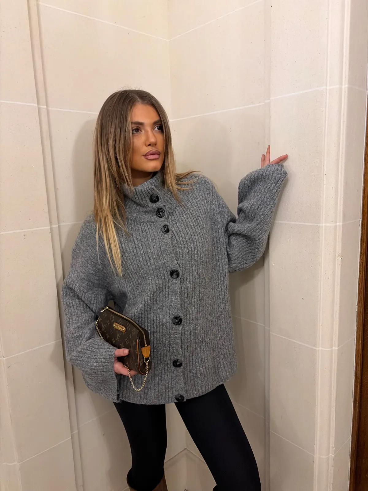 Veste Sasha — Gris — vue 3