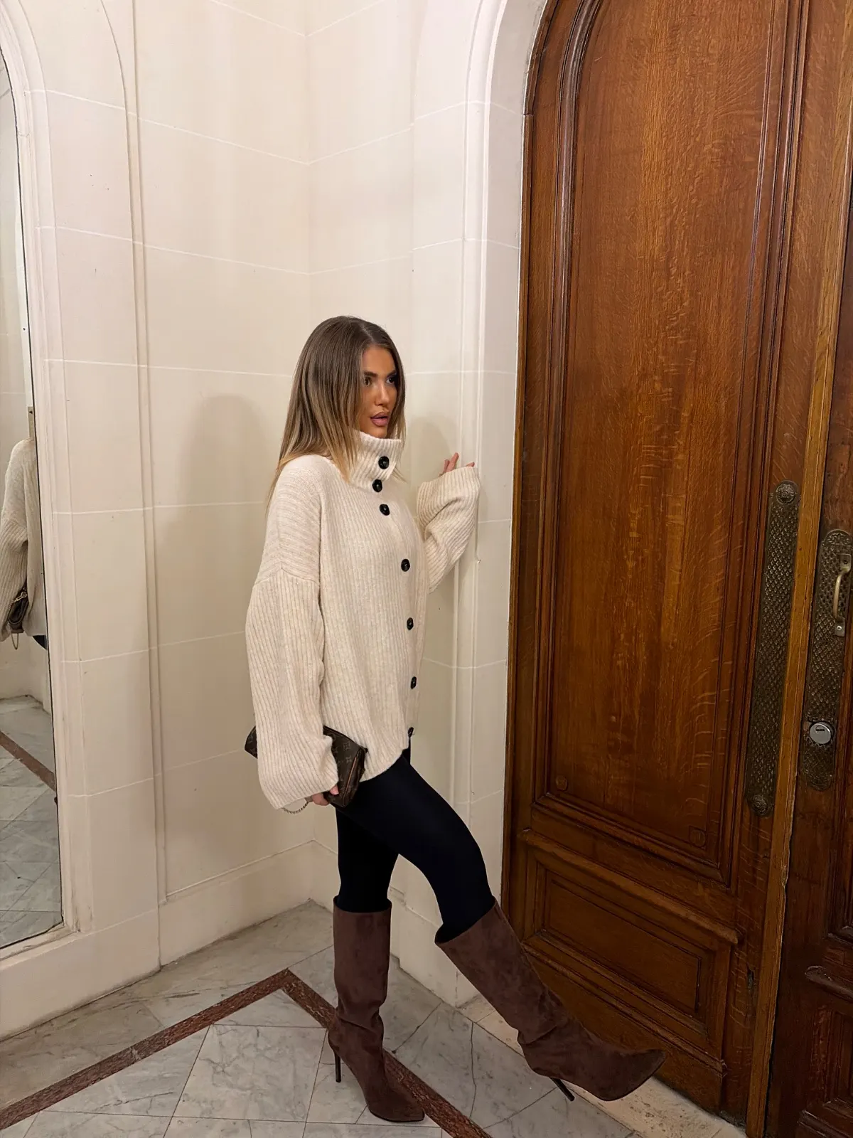 Veste Sasha — Beige — vue 3