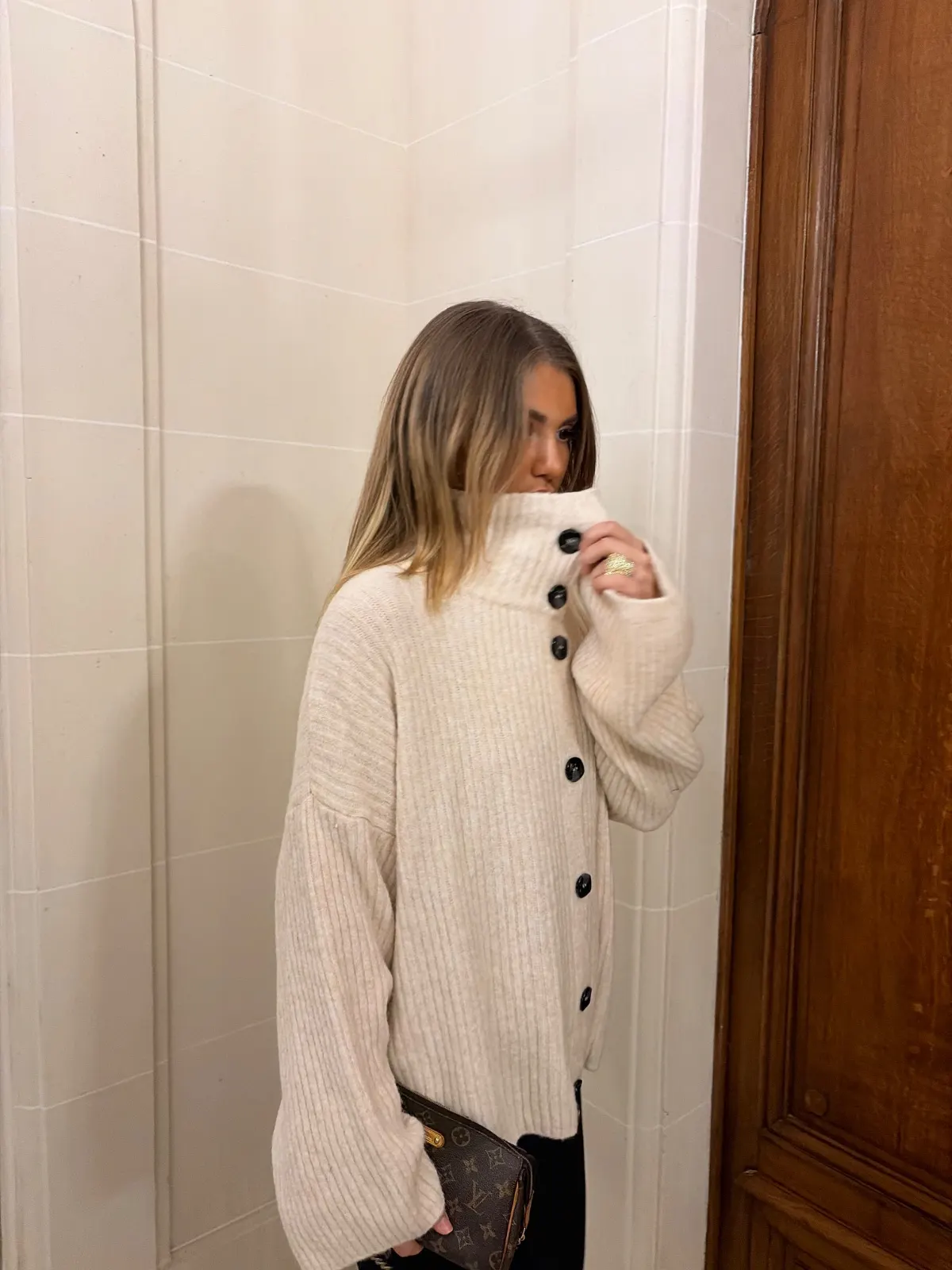 Veste Sasha — Beige — vue 4