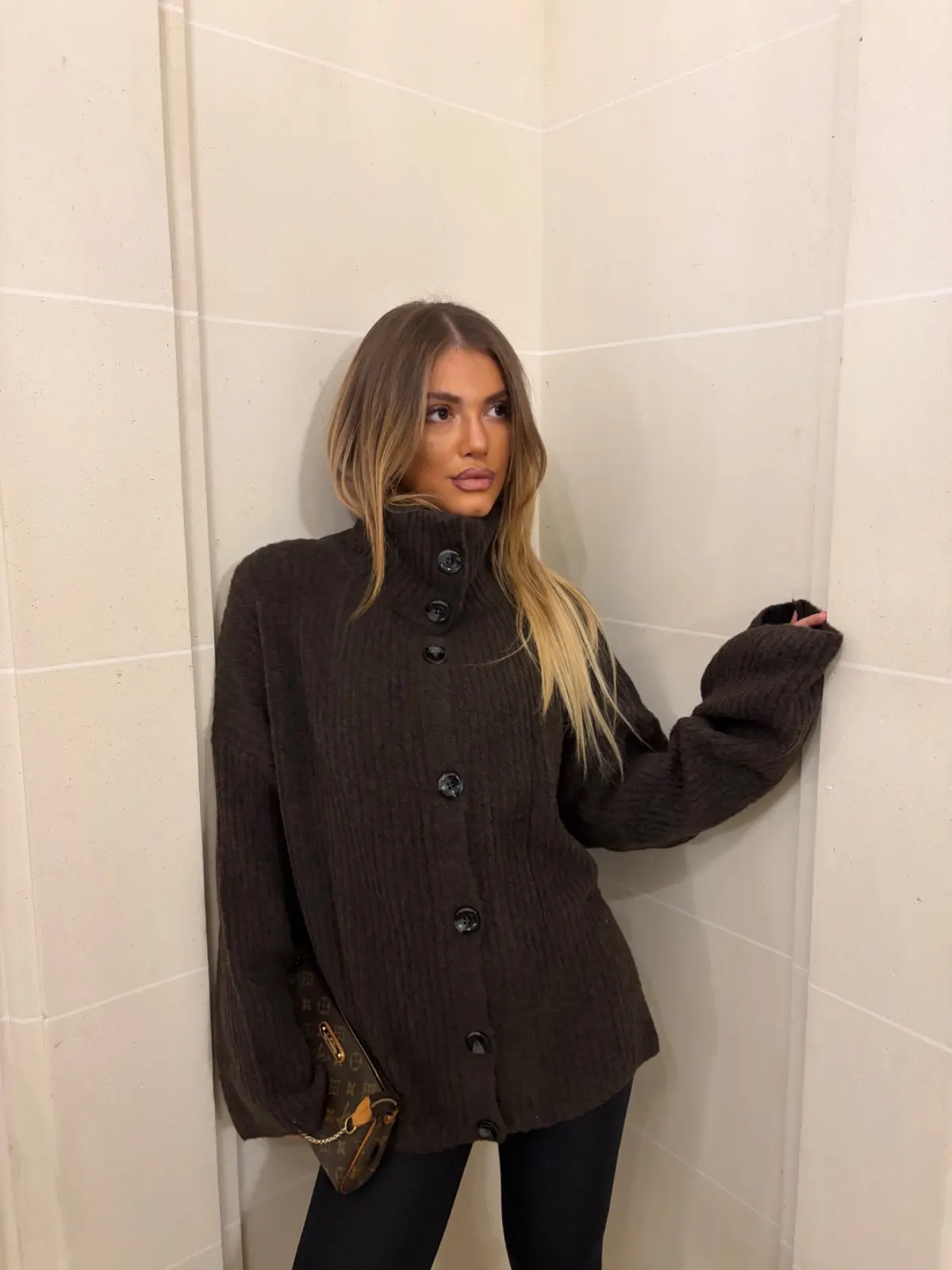 Veste Sasha — Marron — vue 3
