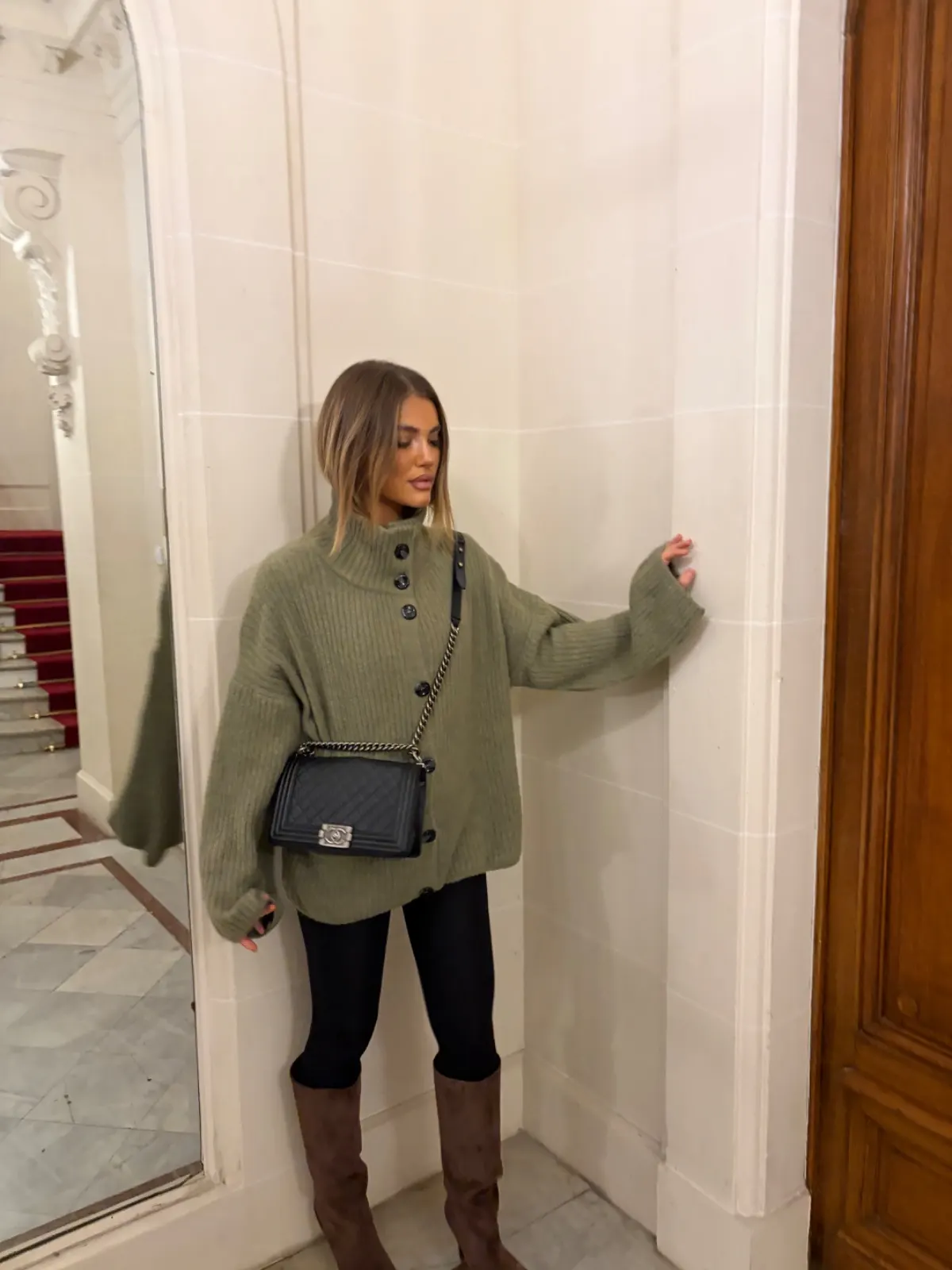 Veste Sasha — Kaki — vue 3