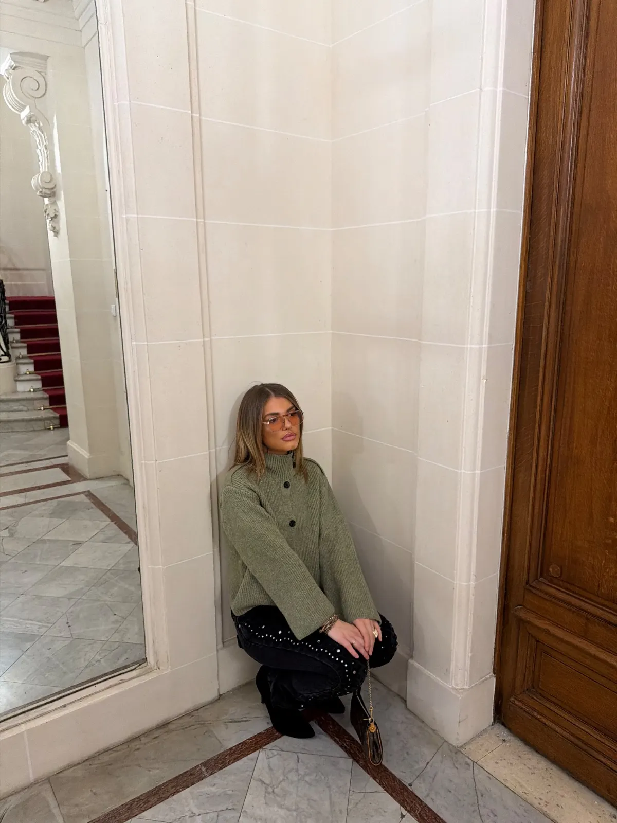 Veste Éden — Kaki — vue 2