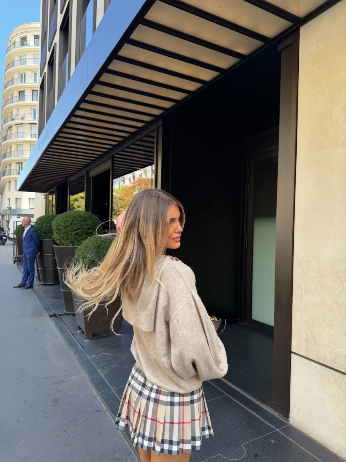 Pull Paupau — Beige — vue 2