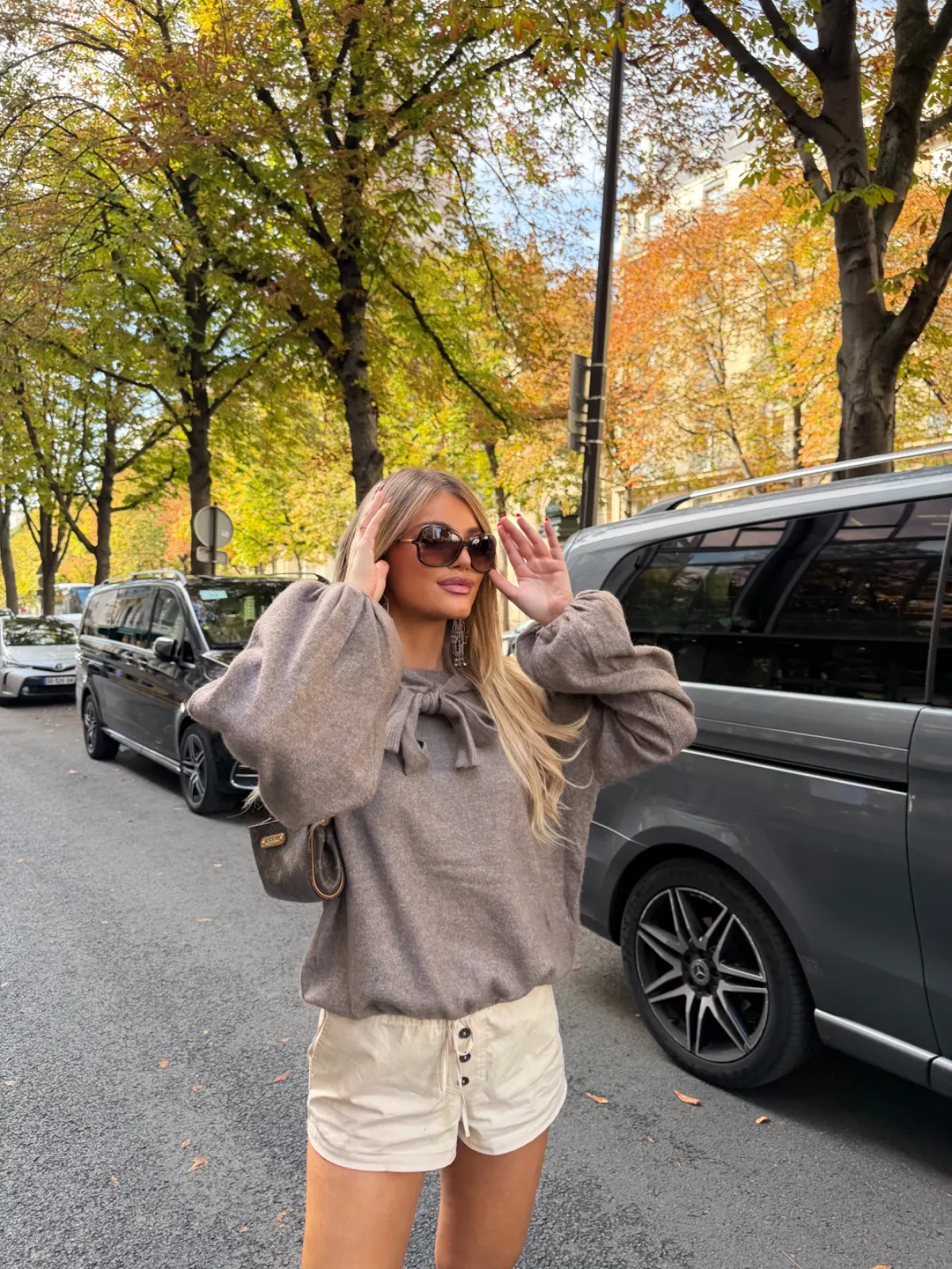 Pull Paupau — Taupe — vue 2