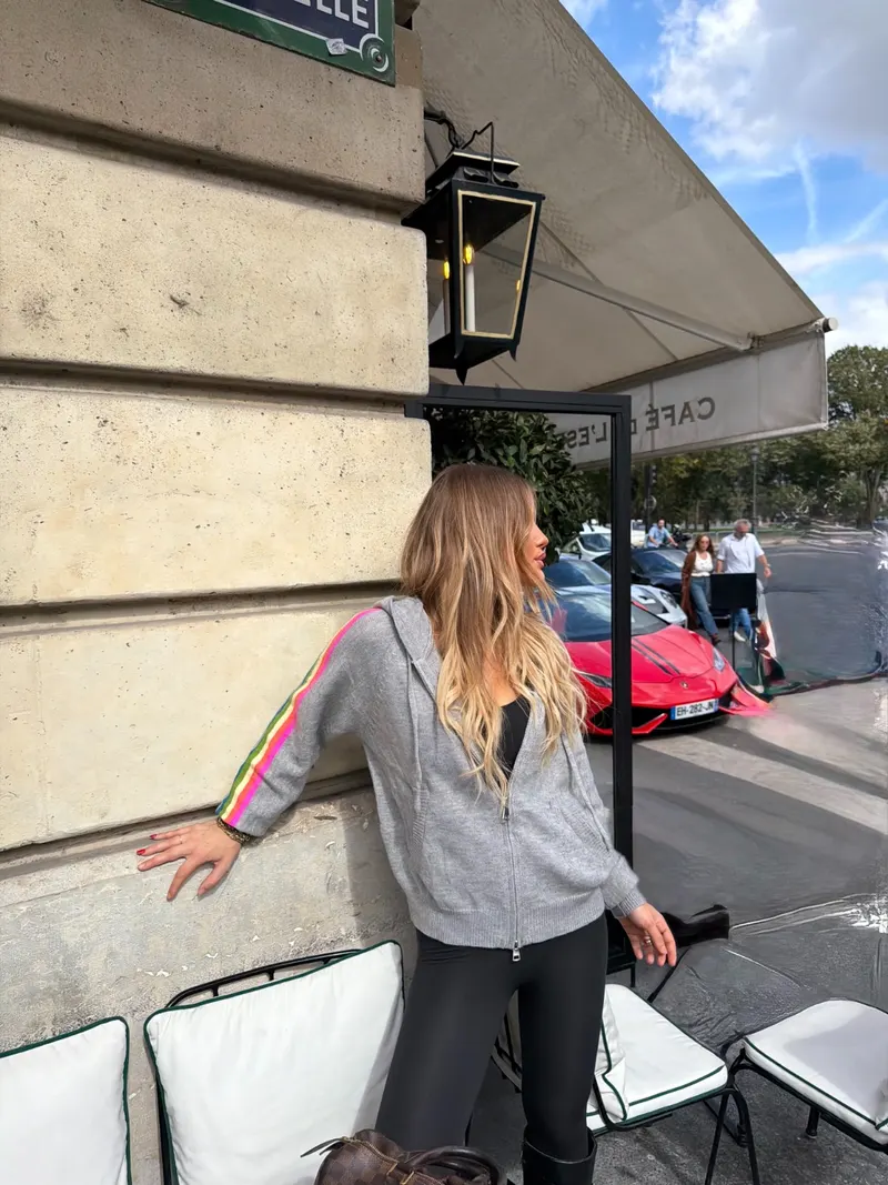 Pull Futur Capuche — Gris