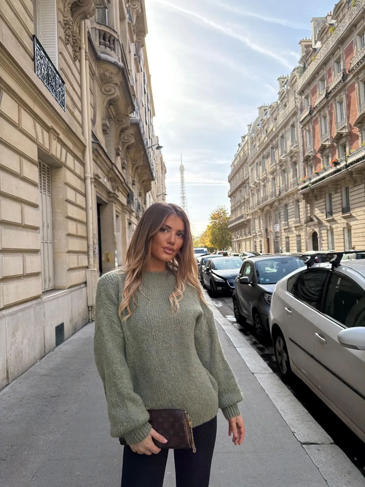Pull Lola — Kaki — vue 3