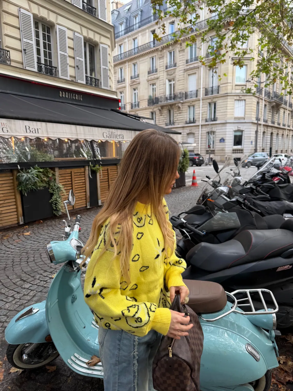 Pull Bandana Astrae — Jaune — vue 5