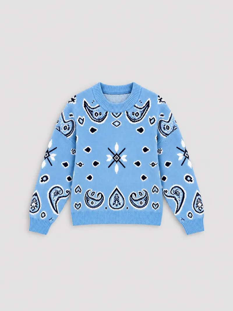 Pull Bandana Astrae — Bleu ciel