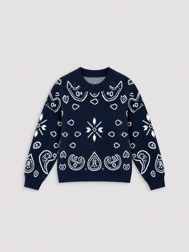 Pull Bandana Astrae — Bleu marine