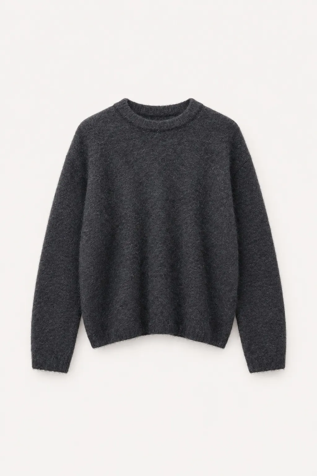 Pull Alpaga Col rond — Noir