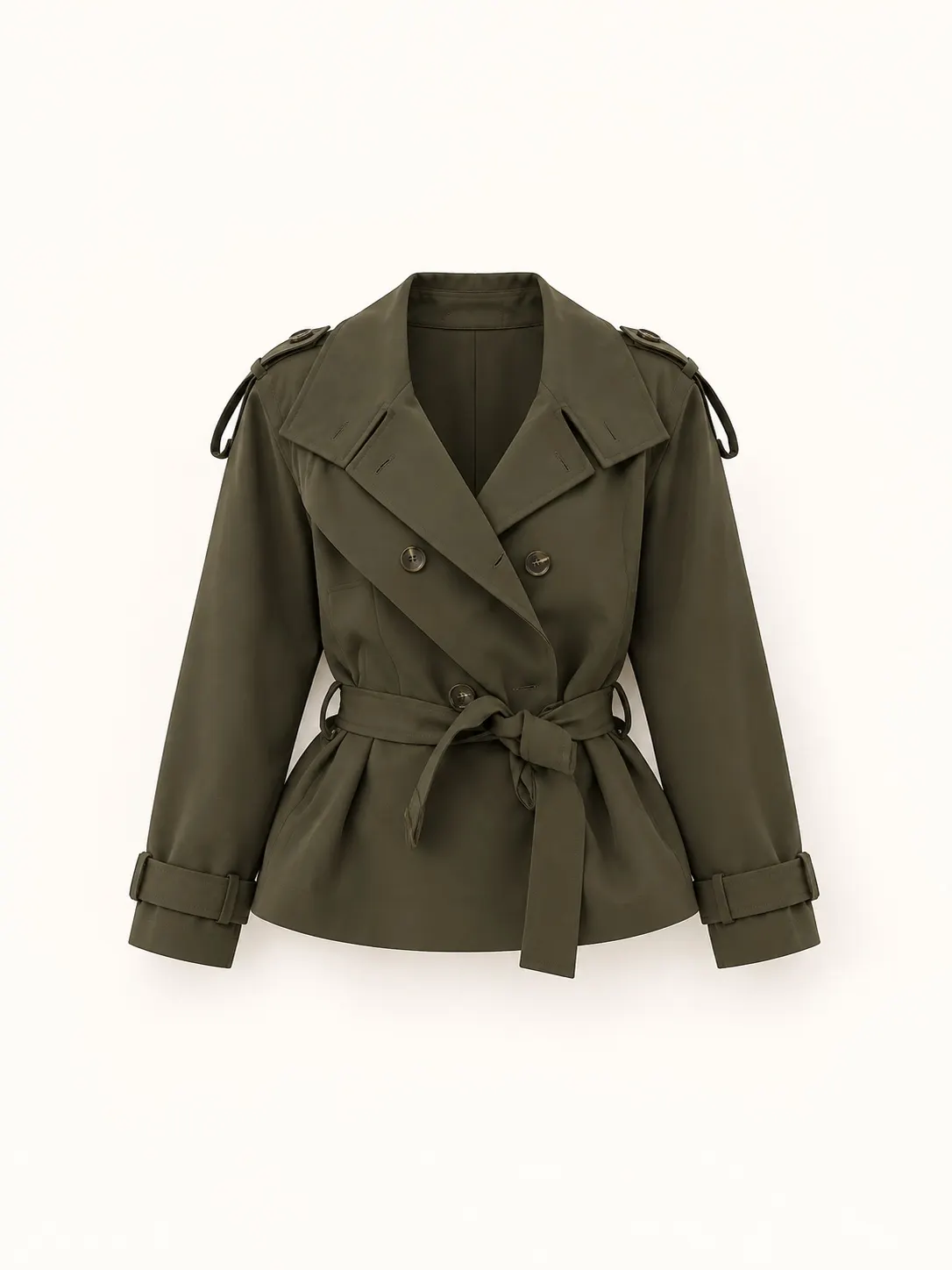 Trench Margot — Kaki — vue 2