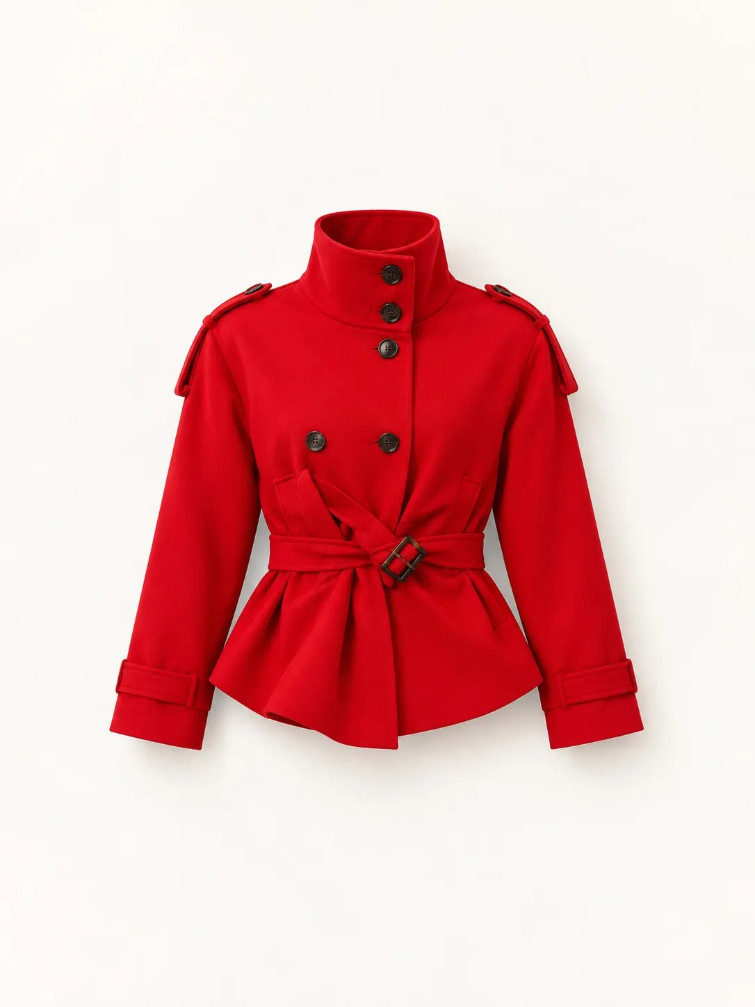 Trench Margot — Rouge vif — vue 2