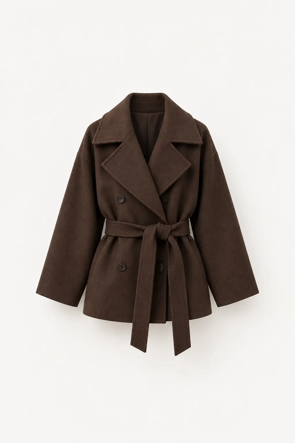 Manteau Camélia — Marron