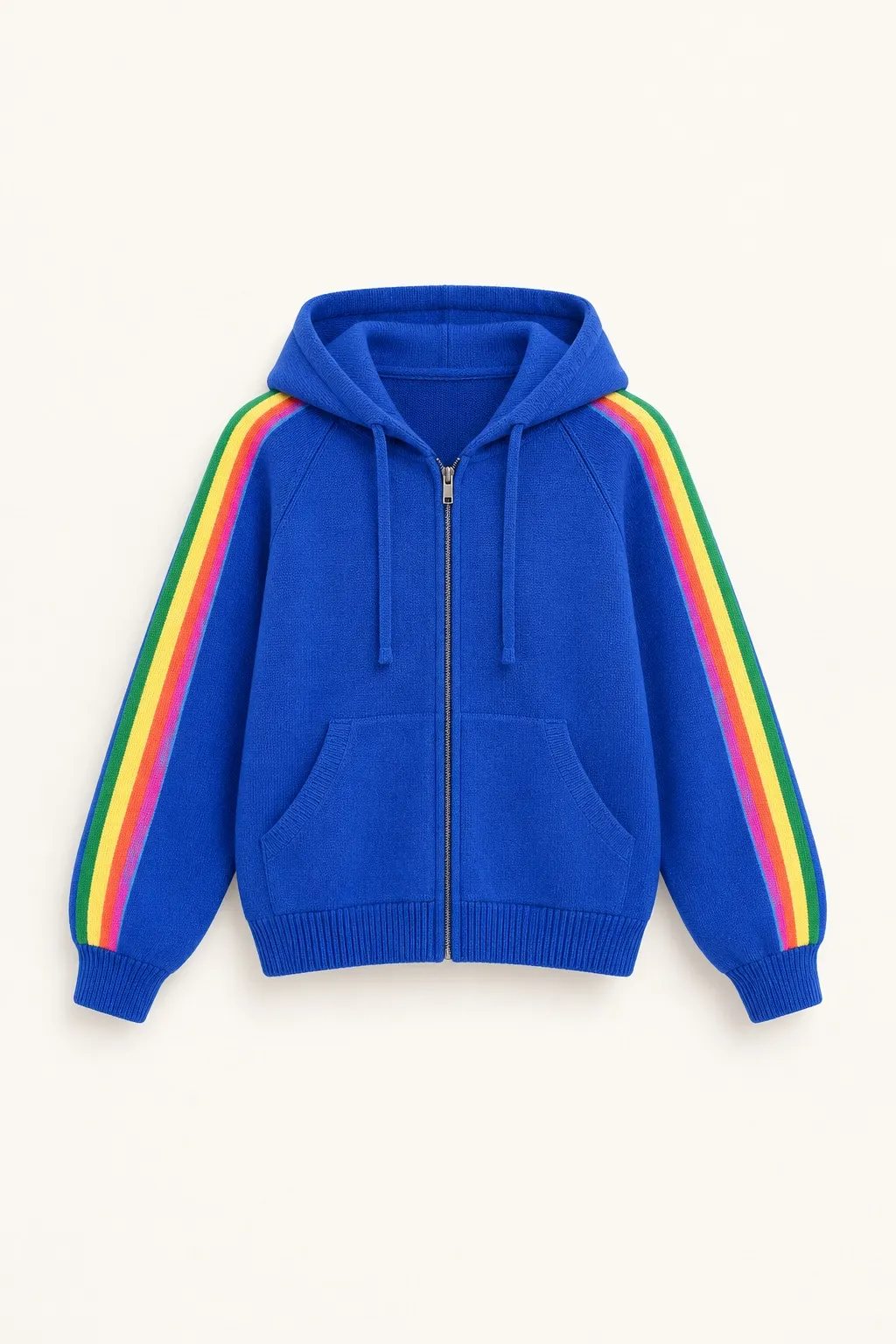 Pull Futur Capuche — Bleu roi — vue 2