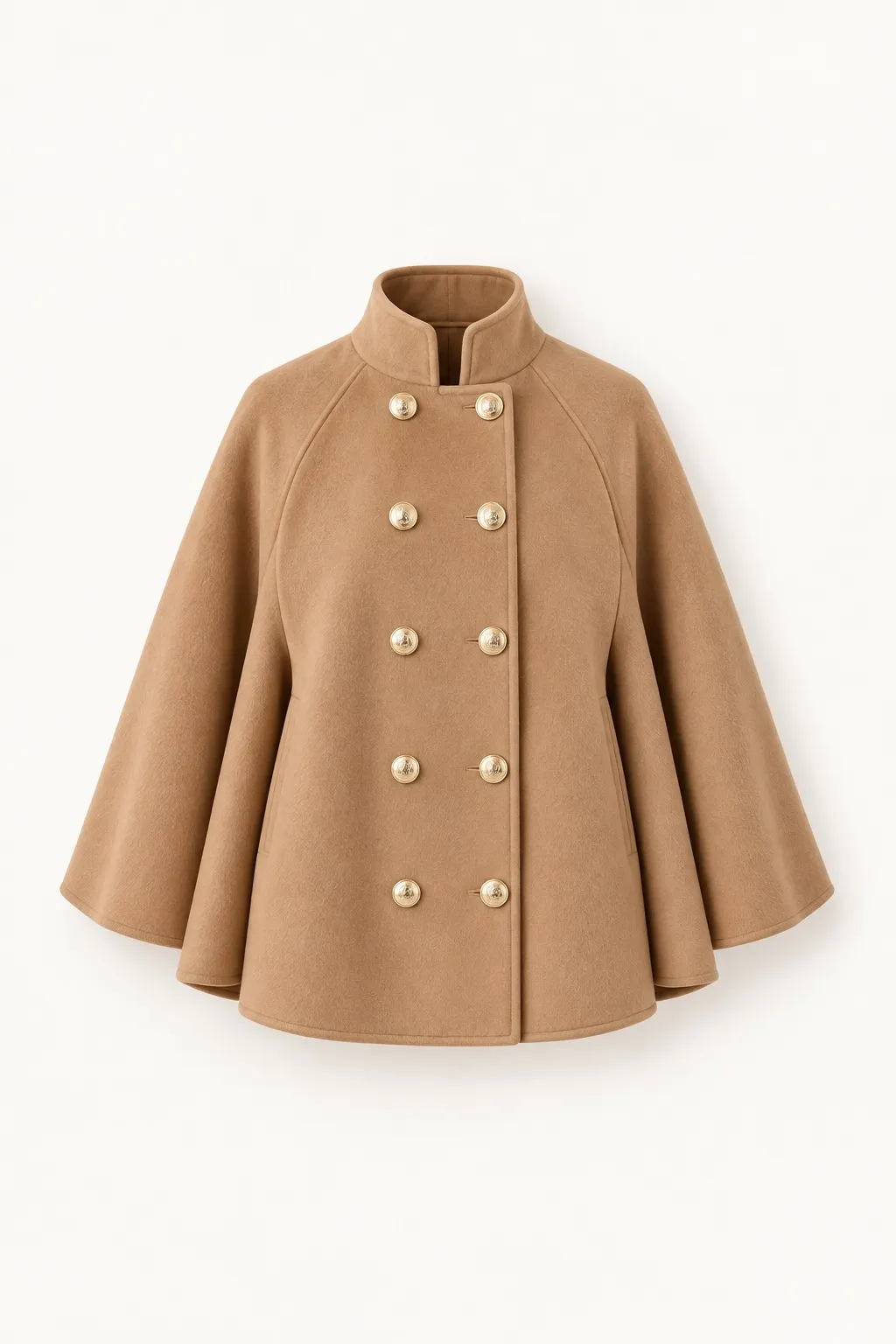 Manteau Teddy — Camel — vue 2