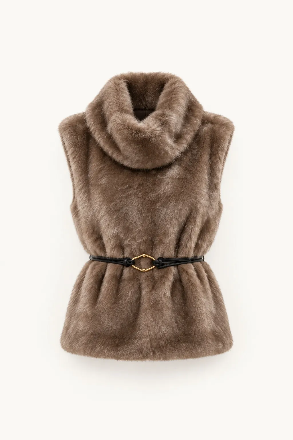 Fourrure Loulou — Taupe — vue 2