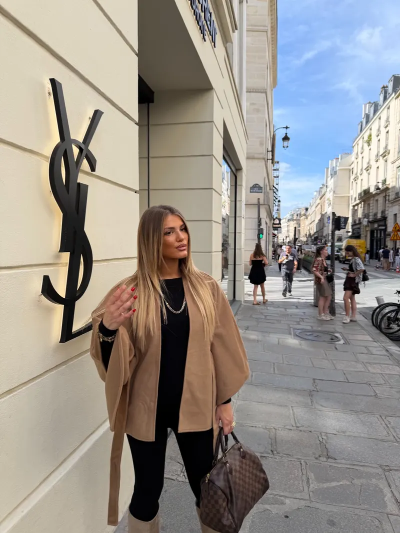 Manteau Solene — Camel