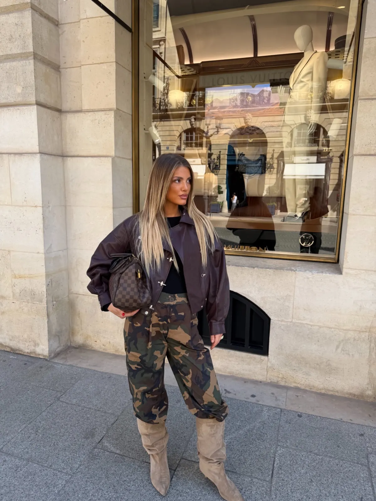 Veste Louisa — Bordeau